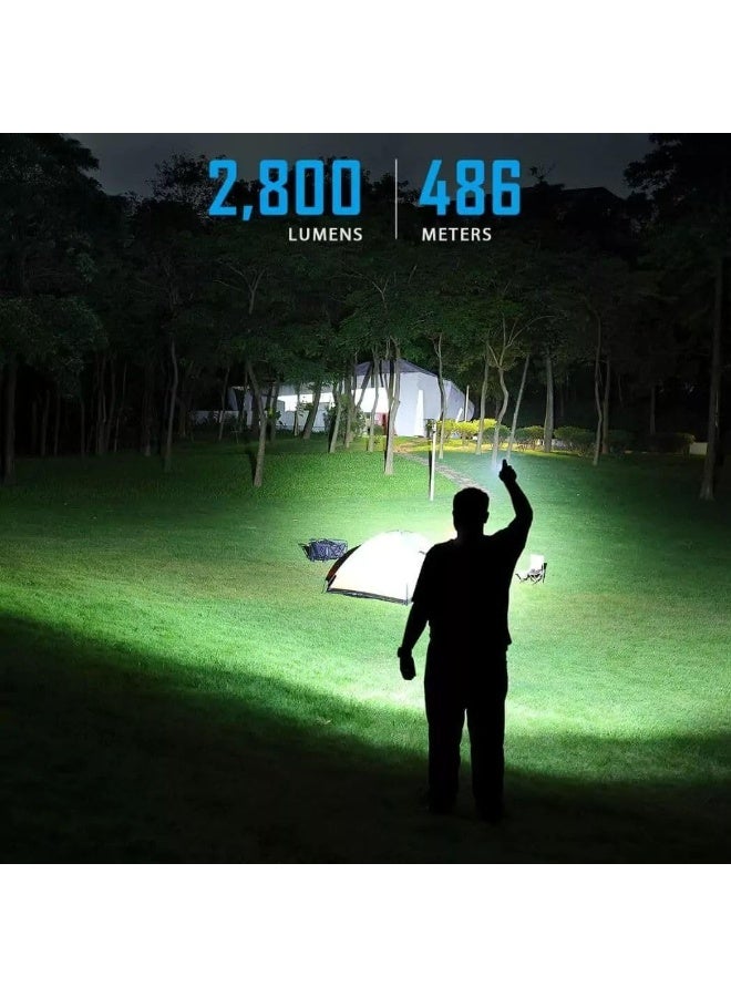 IMALENT Rechargeable Pocket LED Flashlight with UV Light & Motion Sensor – Black - Image 3